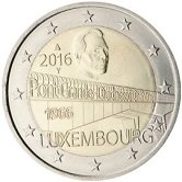 Luxembourg Commemorative Coin 2016 - Grand Duchess Charlotte Bridge