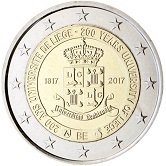 Belgian Commemorative Coin 2017 - University of Liège