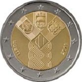 Estonian Commemorative Coin 2018 - joint independence