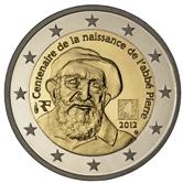 French Commemorative Coin 2012 - Abbé Pierre