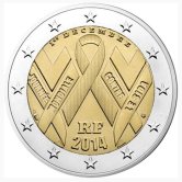 French Commemorative Coin 2014 - World Aids Day