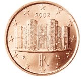 Italian 1 cent coin