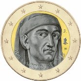 Italian Commemorative Coin 2013 - Giovanni Boccaccio