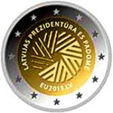 Latvian Commemorative Coin 2015 - Latvian Presidency of the EU