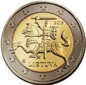 Lithuanian 2 Euro € coin
