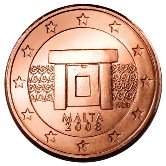 Maltese 1 cent coin