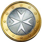 Maltese 1 Euro €  coin