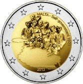 Maltese Commemorative Coin 2013