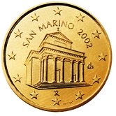 San Marino 10 cent coin