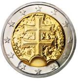 Slovakian 2 Euro € coin