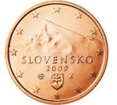 Slovakian 2 cent coin